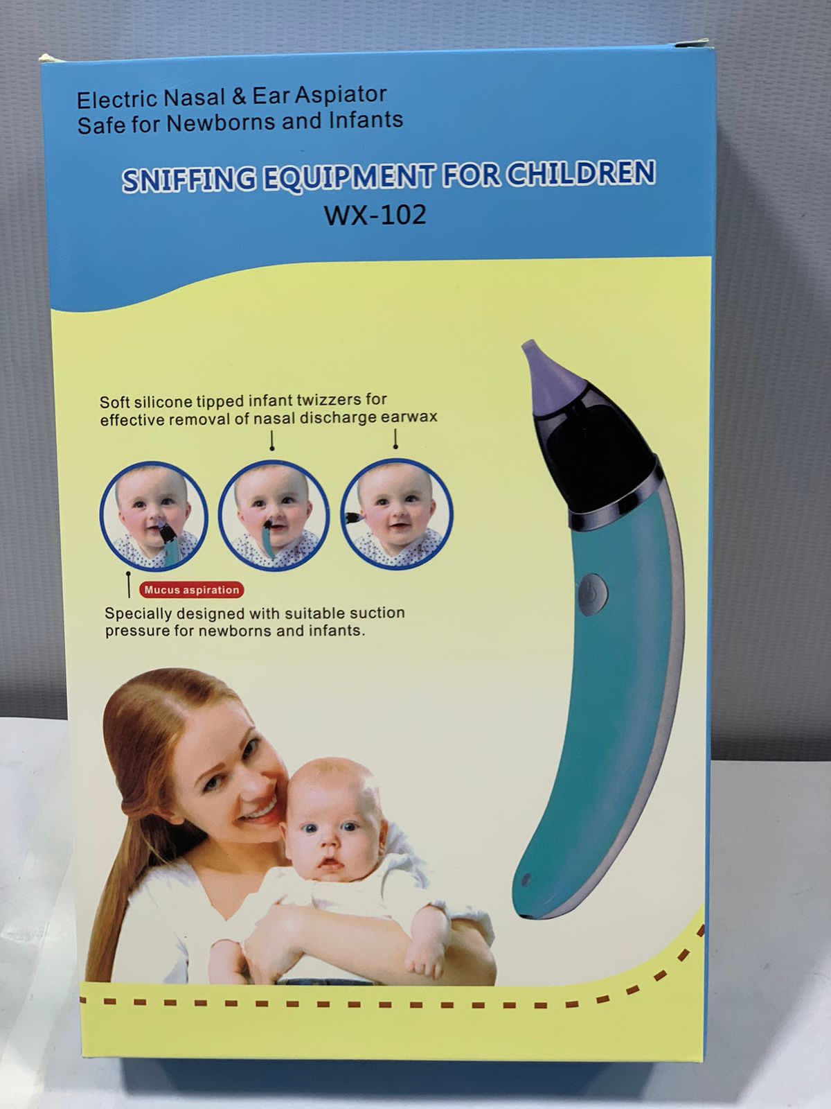Aspirador nasal para niños disponible en Yaxa Colombia